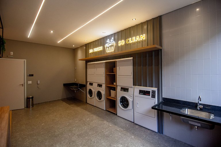 Apartamento completo próximo à Faria Lima
